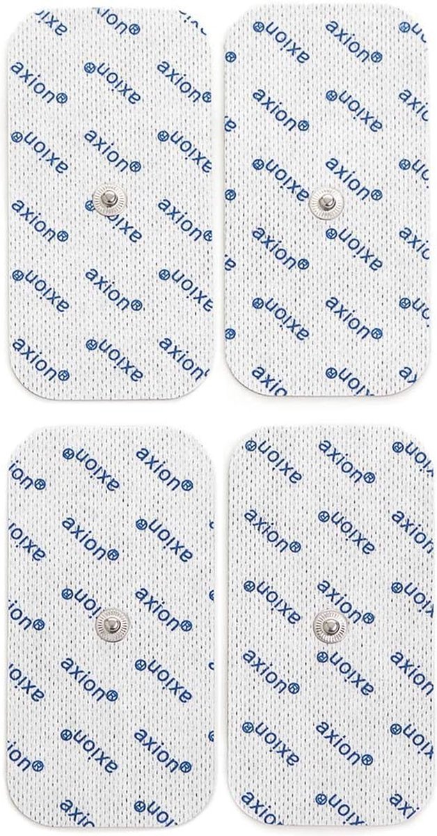 Vervang elektroden/pads voor TENS- en EMS-apparaten - 4 grote zelfklevende pads 10x5 cm
