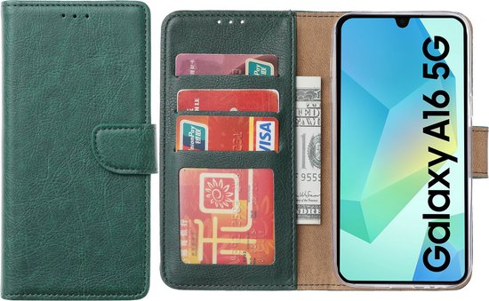 Coque adaptée au Samsung Galaxy A16 5G - Bibliothèque Arara - Vert