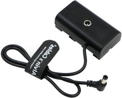 Batterij Factice naar DC Rechthoekige Stroomkabel voor Atomos Ninja V - Shinobi - SmallHD - Feelworld Monitor met Sony NP-F550 NP-F770 NP-F970 Factice batterij Batterij Factice naar DC Rechthoekige Stroomkabel voor Atomos Ninja V - Shinobi - SmallHD - Feelworld Monitor met Sony NP-F550 NP-F770 NP-F970 Factice batterij
