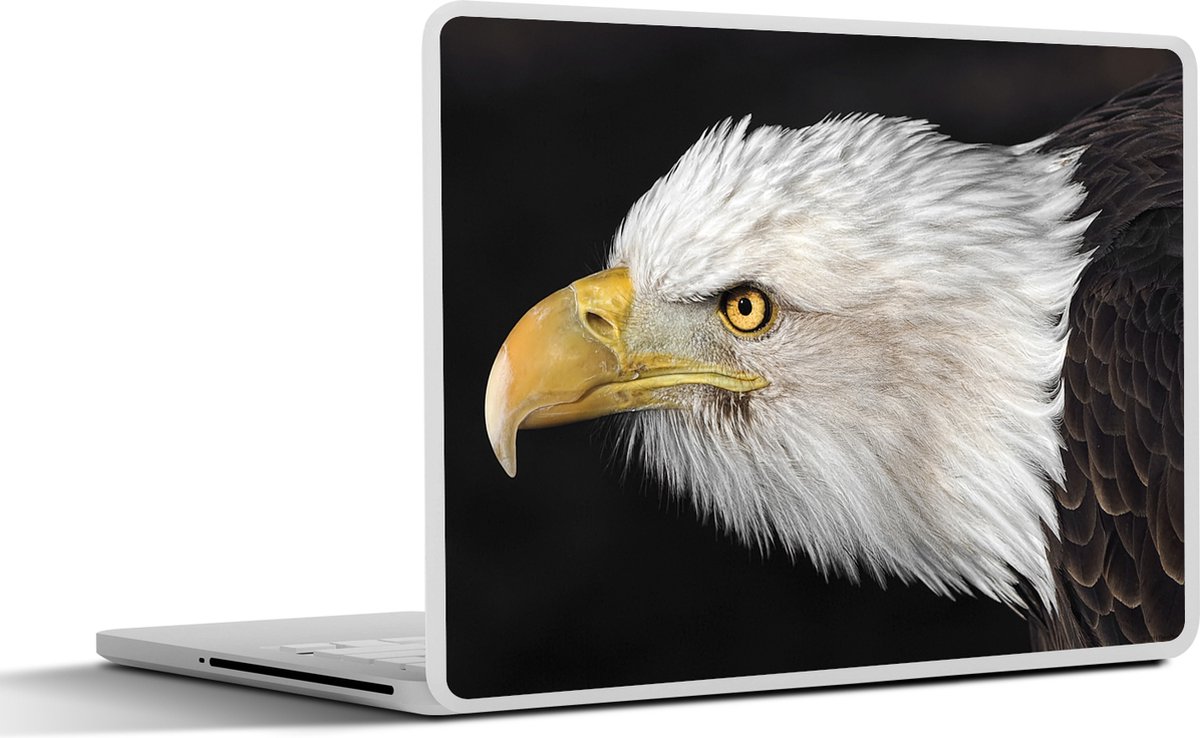Laptop sticker - 14 inch - Adelaar - Vogel - Snavel - Ogen - 32x5x23x5cm - Laptopstickers - Laptop skin - Cover