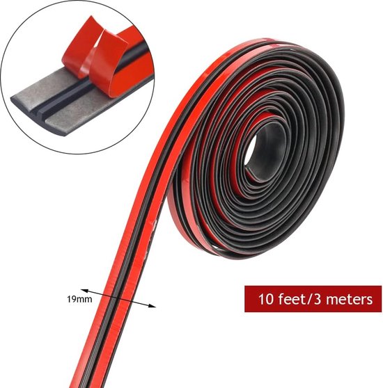 Treesiche Autodeurafdichting voor Tesla Model 3 2016-2024, autodeurafdichting, rubber, geluidsisolatiestrips, winddichte afdichting, windgeluiden, kit