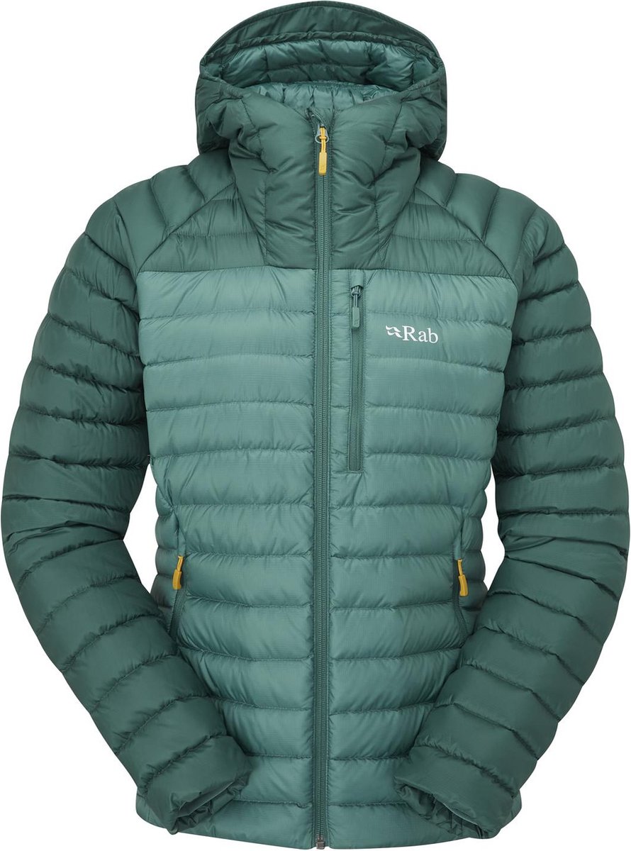 Rab Microlight Alpine Jacket Wmns – Wintersport Jassen Winterjassen Groen