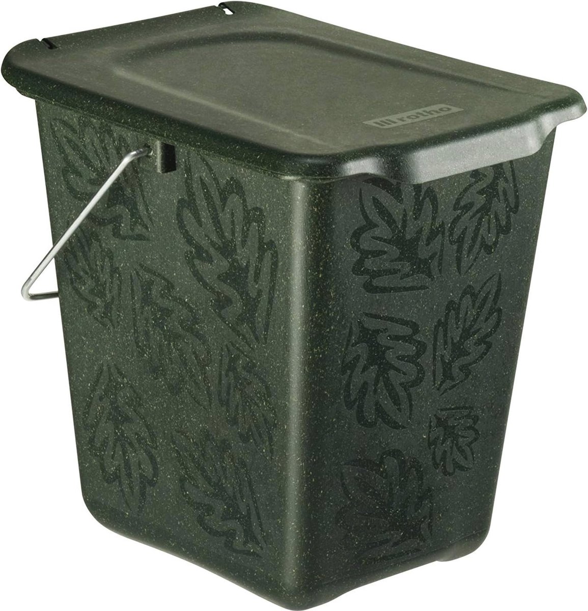 Goedkoopste Compostbak met Deksel en Handvat - 7L Groen voor Organisch Afval