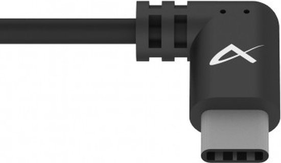 VidaPower USB-C-haakse kabel met hoog wattage