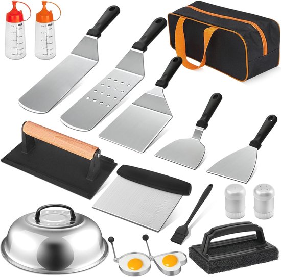 Bo-Camp Barbecue Koffermodel Staal 40x30 cm | Webwinkel