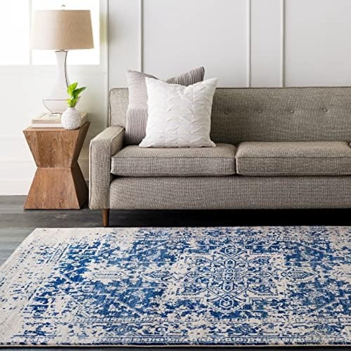 Syracusa Vintage vloerkleed - traditioneel veelkleurig boho-tapijt
