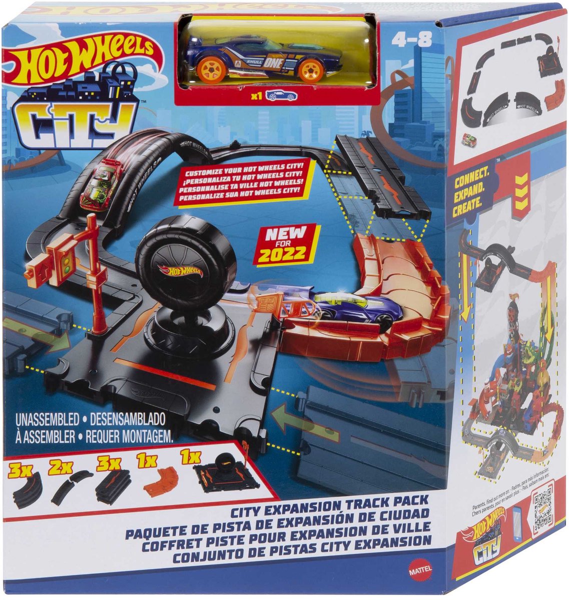 Bol.com Hot Wheels City - Baanset - Met 10 onderdelen aanbieding