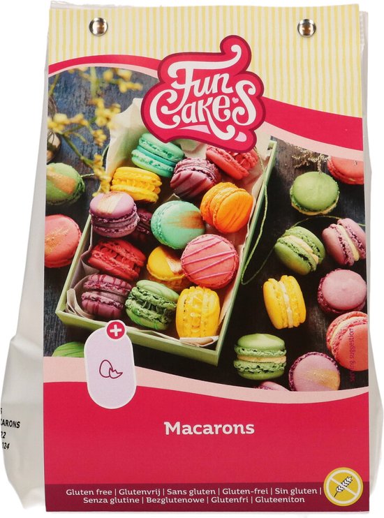 FunCakes Mix voor Macarons Glutenvrij - 300g - Bakmix