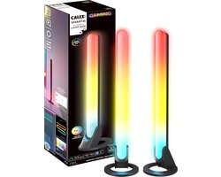 foto van Calex Gaming Monitor LED Light Bar - 2 stuks - Razer Chroma Compatibel - RGBIC Synchronisatie voor PC - Scherm Verlichting