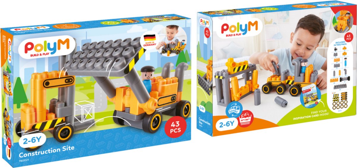 Polym Construction Site Bouwblokken 43- Delig