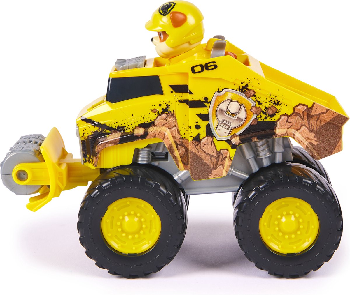 PAW Patrol Reddingswagens - Bulldozer met Rubble speelfiguur - Speelgoedauto — afbeelding 13