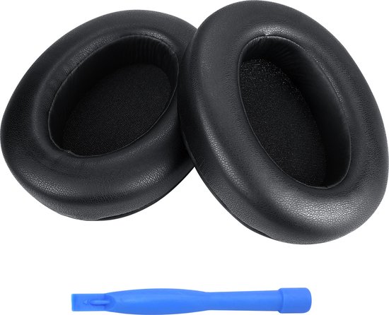 Vervangende Oorkussens voor Sony WH-XB910N Noise Cancelling Hoofdtelefoons van MMOBIEL – Memory Foam en Protein PU Koptelefoon Oorkussens - Noise Isolation Earpads – Zwart