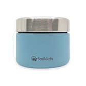 Smikkels Plateau à fruits en acier inoxydable - Plateau de rangement - 420 ml - Blauw