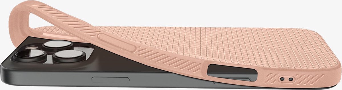 Spigen Liquid Air TPU Hoesje voor Apple iPhone 16 Pro Max, Flexibel, Mat, Schokbestendig, Roze - Afbeelding 3