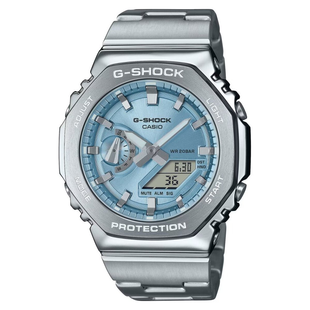 Casio - GM-2110D-2AER - Polshorloge - Heren - Kwarts - G-Shock