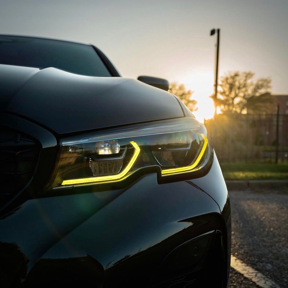 SK-Import Voor Dagrijverlichting LED Geel BMW 3-serie Pre LCI