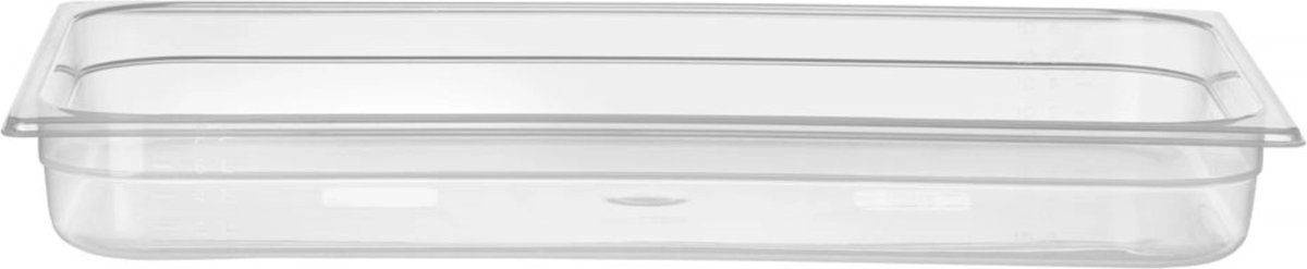 HENDI Gastronorm container – 9L – transparant – luchtdicht – temperatuurbestendig