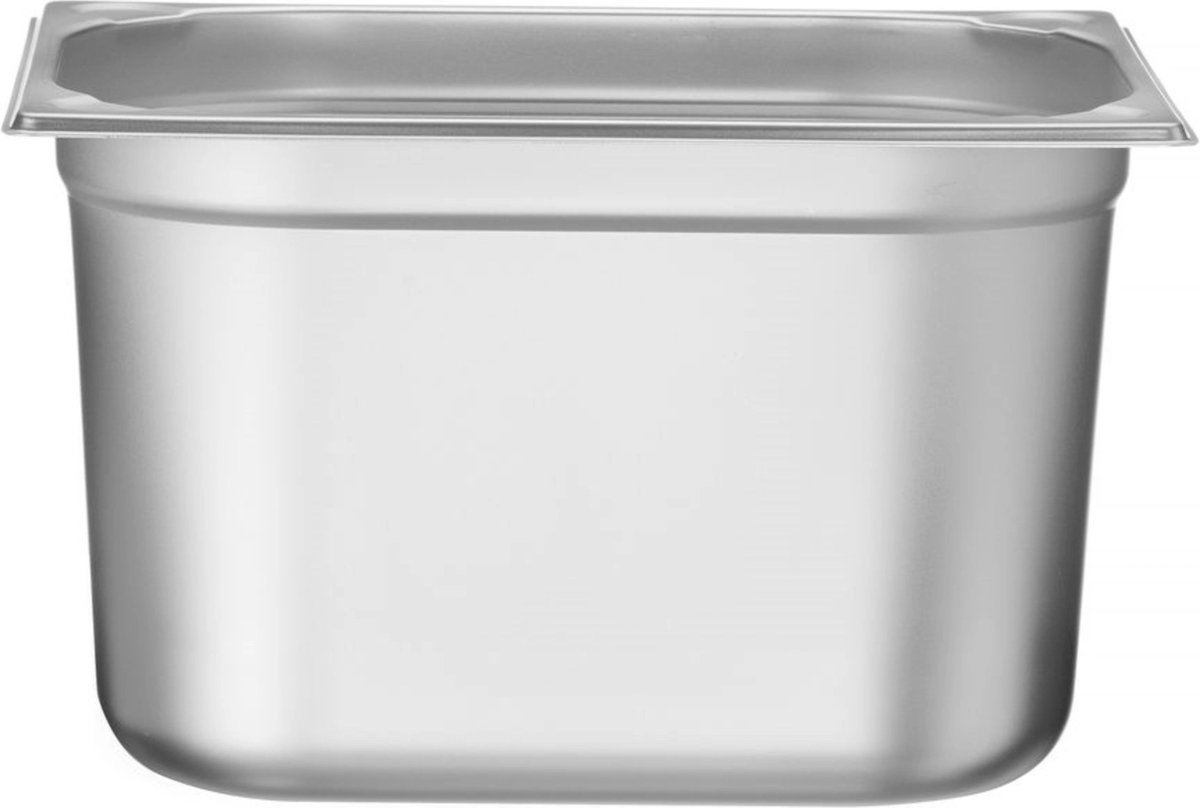 HENDI Gastronorm container – versterkte hoeken – 12,5L – 200 mm hoog – roestvrij staal