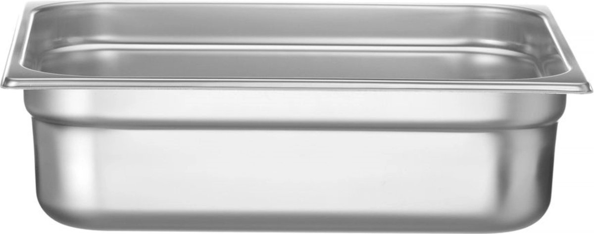 HENDI Gastronormbak – roestvast staal – 9L – 100 mm hoog – stapelbaar