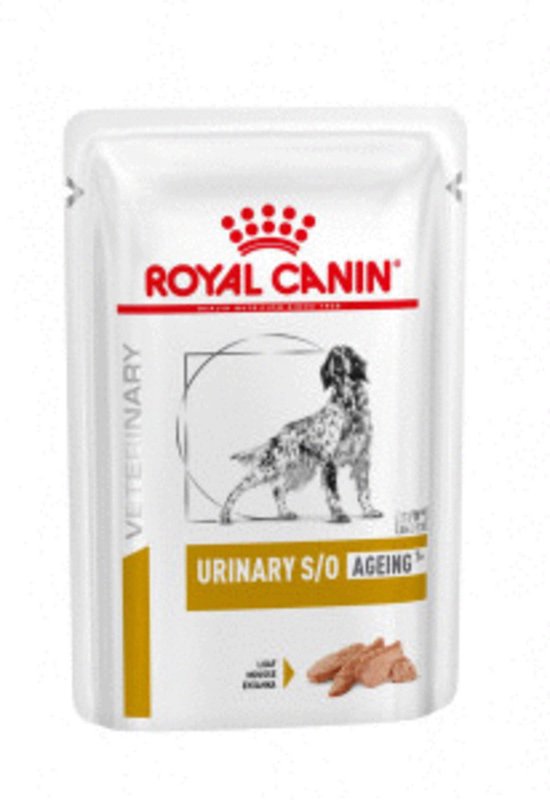Royal Canin Veterinary Diet Urinary S/O Ageing 7+ Wet - Hondendieetvoer - 12x85 g