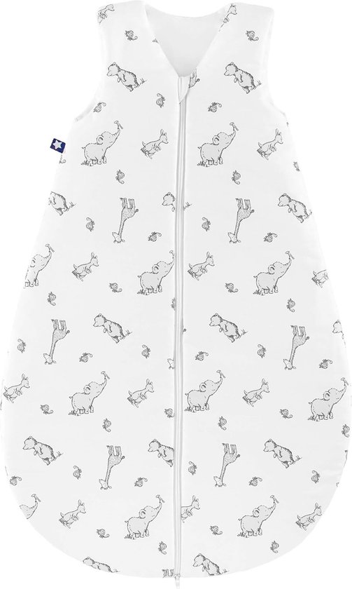 Baby slaapzak linnen 0.5 TOG | Essential Mint van emma & noah