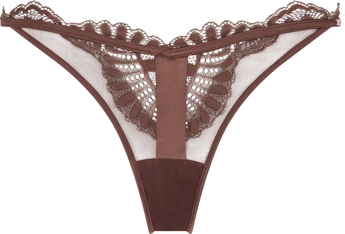 Hunkemöller string Marine donkerrood | wehkamp