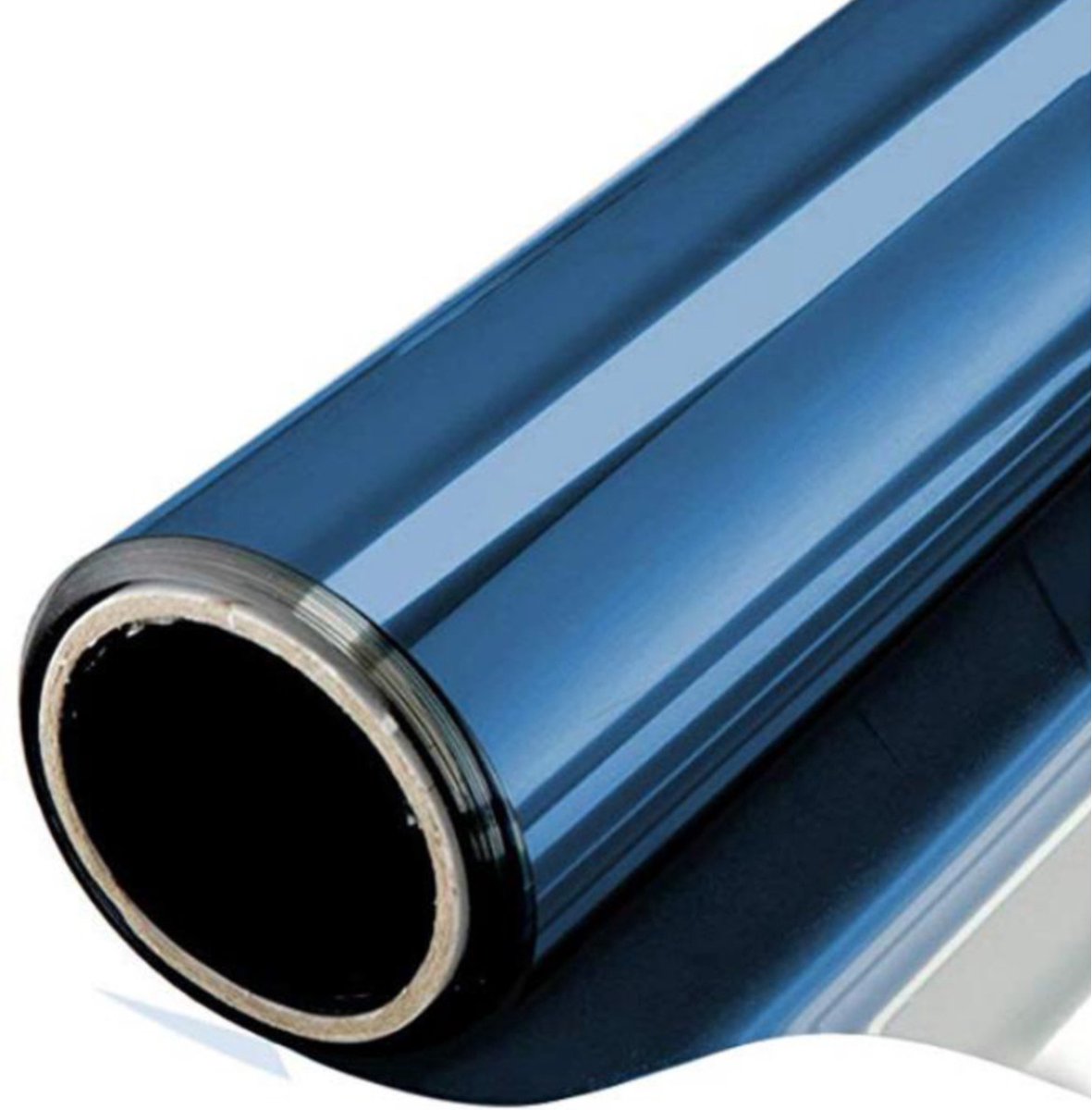 Raamfolie zonwerend - 3x - transparant/donkergrijs - 50 cm x 2 meter - zelfklevend - glasfolie - Anti inkijk/warmte folie