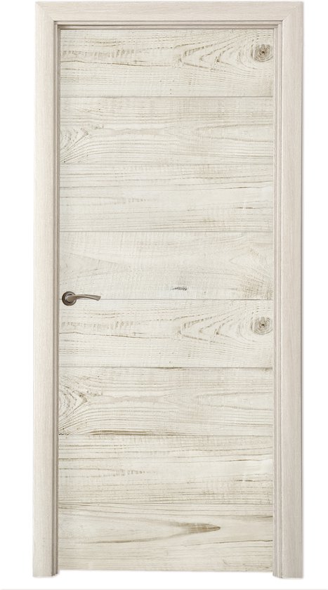 thumbnail: StickerProfis Deurbehang Zelfklevend - Donker Beukenrek Design - 3D Deursticker 88x200 Cm - Verwijderbaar Zonder Resten