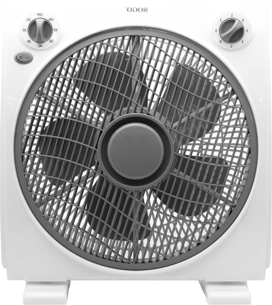 Wandventilator met koord DM (doos met 2 stuks) - 40 cm - De Hobbytuinder.nl