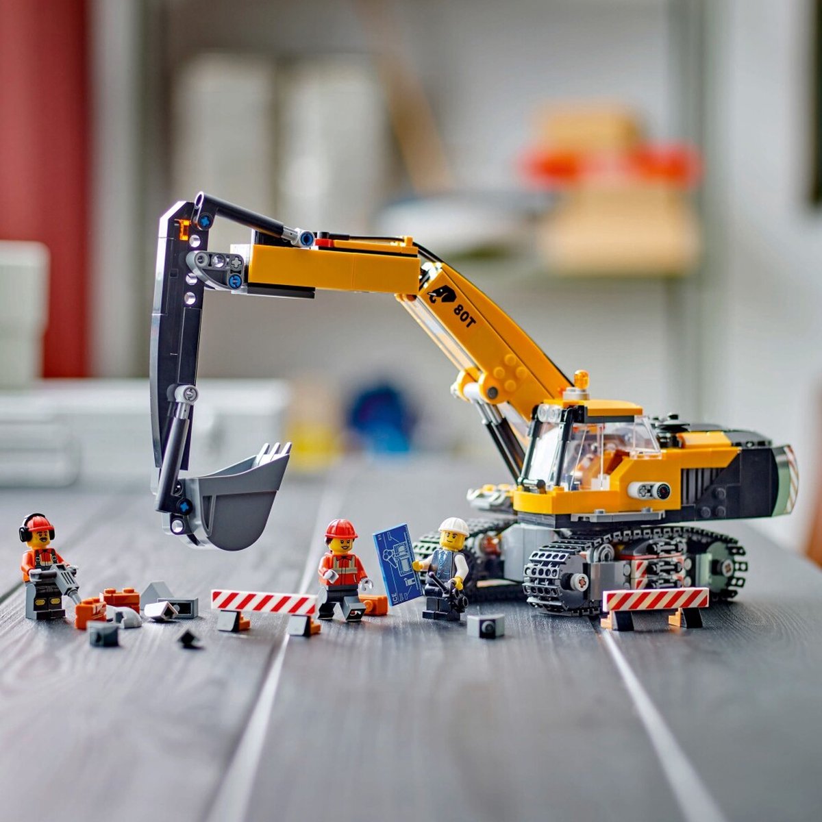 LEGO City Gele graafmachine Voertuig Speelgoed voor Kinderen 60420 — cadeau in Spellen & Speelgoed - foto 2
