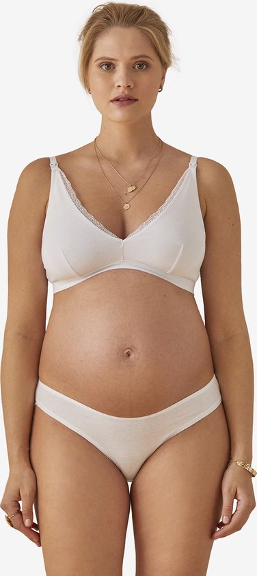 Vertbaudet 2 soutiens-gorge d'allaitement triangle en coton