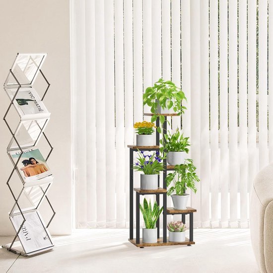 Yamazaki Tower plantenstandaard 2-laags wit – Toff Design