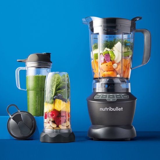 NutriBullet NBF500DG 1,9 l Blender voor op aanrecht 1200 W Zilver van Nutribullet — afbeelding 3