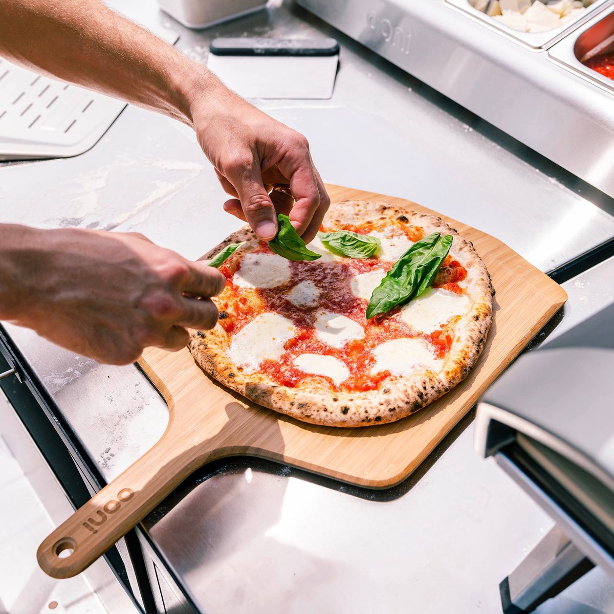 Ooni Pelle à pizza en bambou - 35 cm
