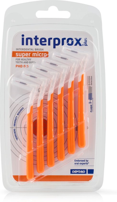 Foto: Interprox plus super micro flosdraad 2 mm 6 stuks