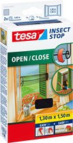 Bol.com Tesa - 55033 - Raamhor - 130x150 cm - Zwart aanbieding
