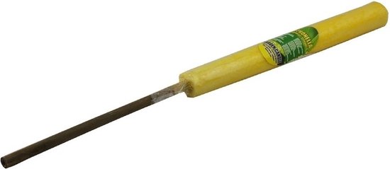 Fakkel van aluminium 17 cm - lange levensduur