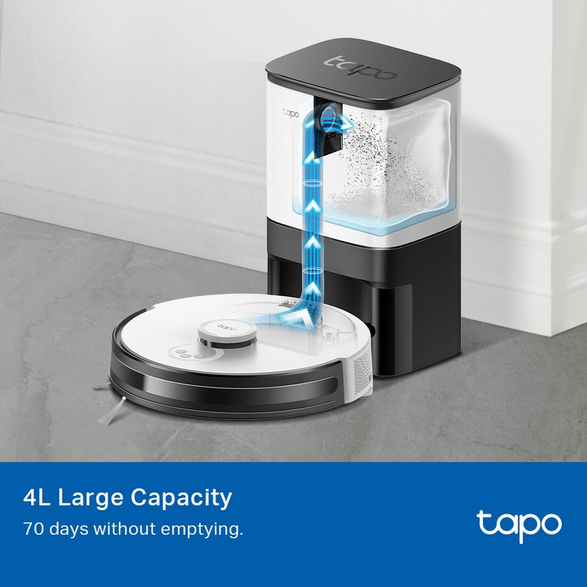 TP-Link TAPO RVA200-Robotstozuiger-wegwerpstofzak- 4L-3stuks
