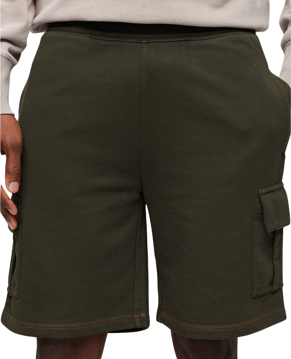 Superdry Contrast Stitch Cargo Short Heren Groen