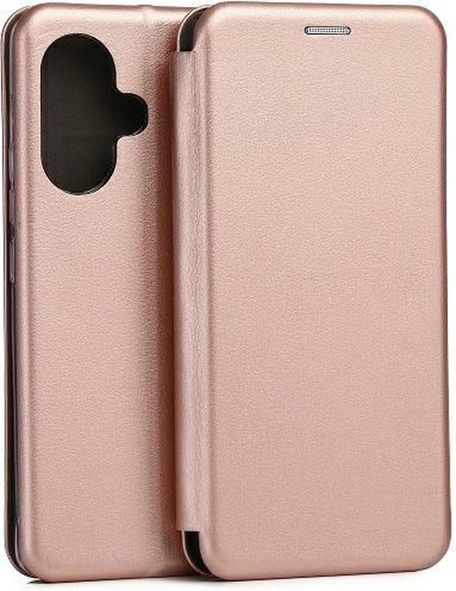 Beline Book Magnetisch Hoesje Xiaomi Redmi Note 13 Pro+ 5G roze-goud/roségoud