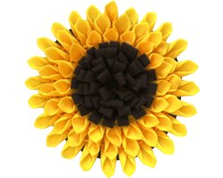 foto van Adori Sunflower Speelmat - Speelgoed - Ø30x30 cm Geel Bruin