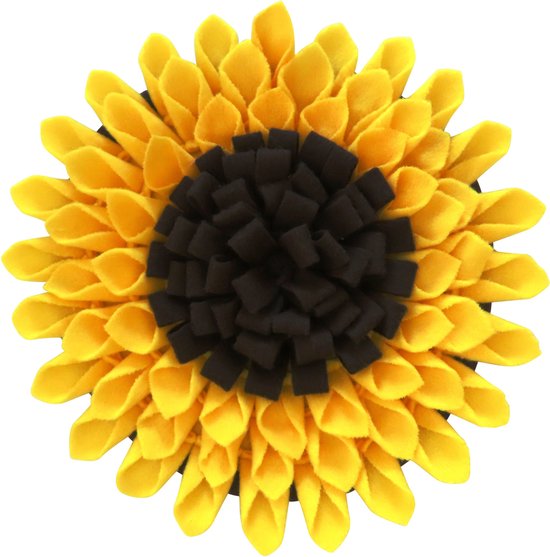 Adori Sunflower Speelmat - Speelgoed - Ø30x30 cm Geel Bruin
