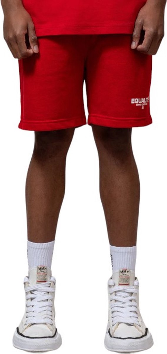 Equalite Heren Korte Broek Rood EQS.24.1.8.1/600 SOCIETE