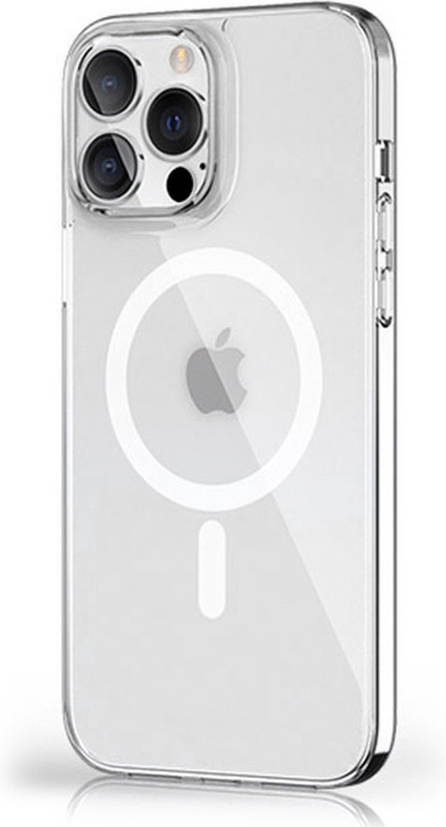 Kingxbar - PQY - Gradient Series magnetische hoes voor iPhone - 13 - Pro - Max - behuizing - transparante - hoes - (MagSafe-compatibel)