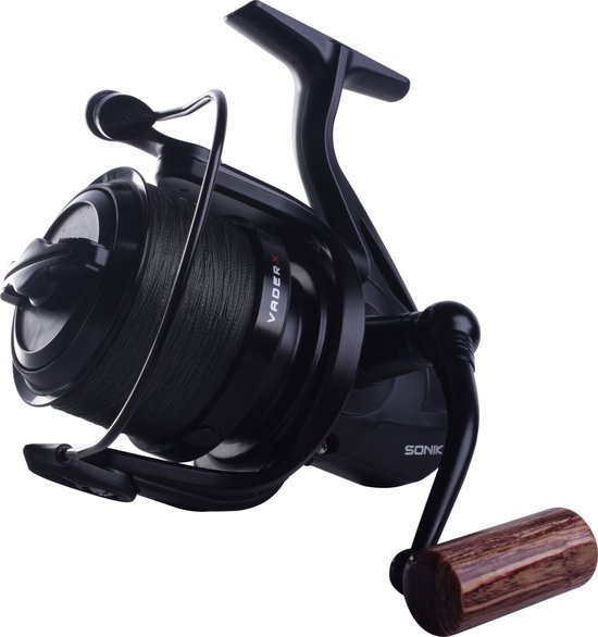 Bigpit Molen - Sonik VaderX 8000 RS Spod Carp Reel - incl gevlochten lijn