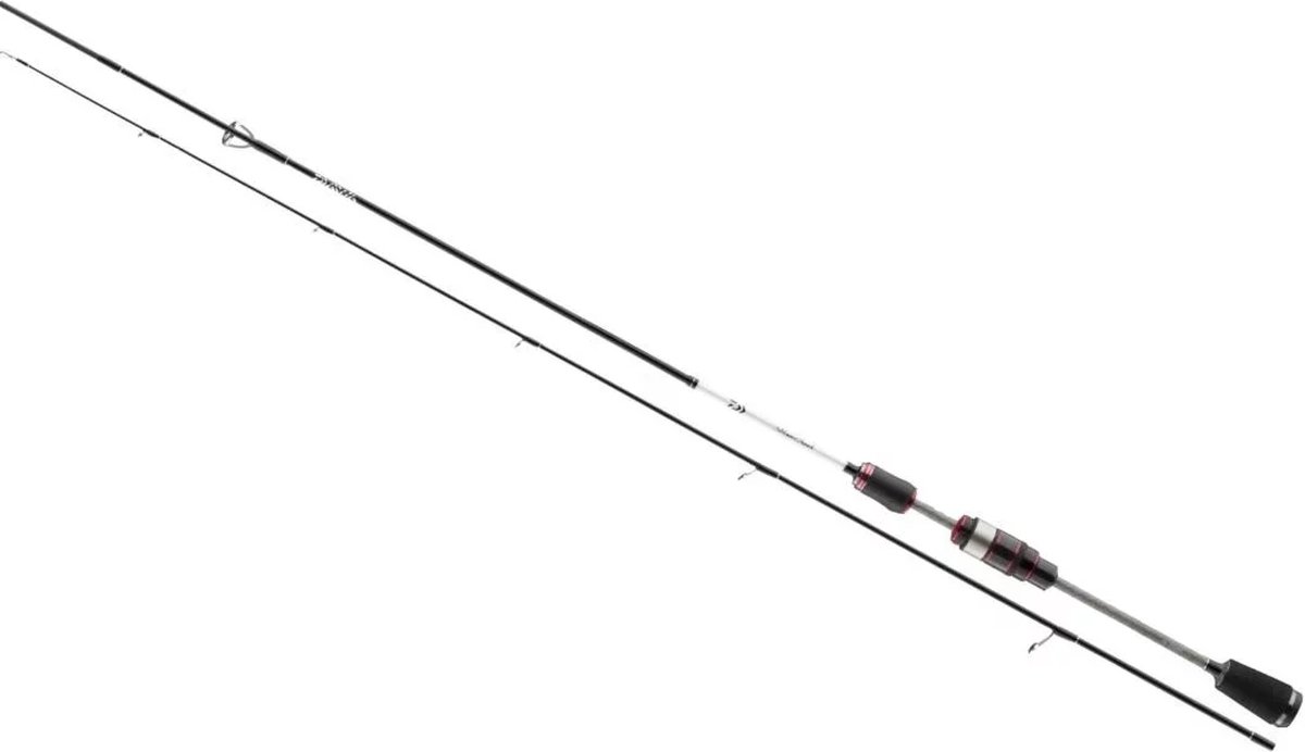 Daiwa Silver Creeck UL Fast Spoon | 2.10m | 1-6g Zwart 2.10m 1-6g