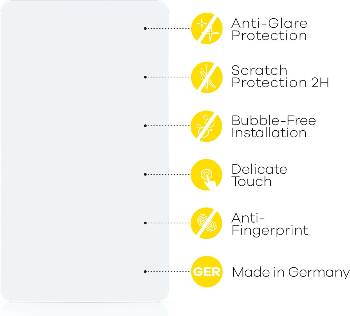Film Anti-rayures 9h Protection Écran Verre Brotect Pour Garmin Zumo XT2 - Anti-Rayures 9H - Transparent Et Anti-Empreintes Vitre Navigation Ultra Fine