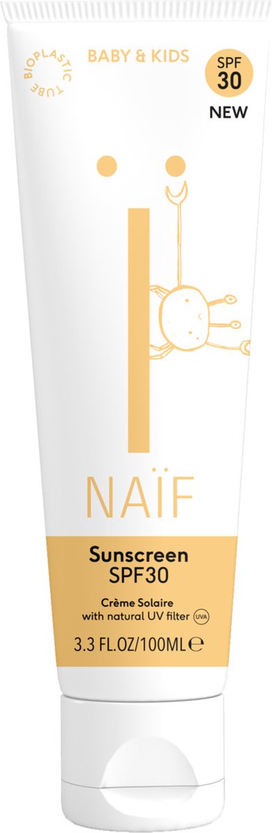 Bol.com Zonnebrand Crème voor Baby & Kids SPF30 100ML aanbieding