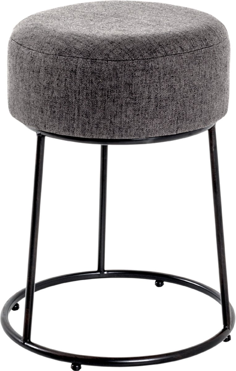 Krukje | Ø30 Cm X 46 Cm | Antraciet - Haku - Krukje - Antraciet - Textiel; MDF