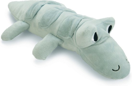 Beeztees Puppy Crocodile Jake - Jouet pour Chien - Peluche - Vert - 32x18x8 cm